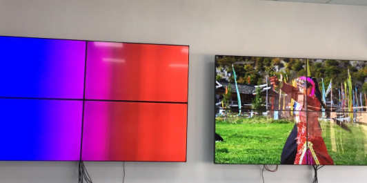 液晶49寸拼接屏的智能化設計